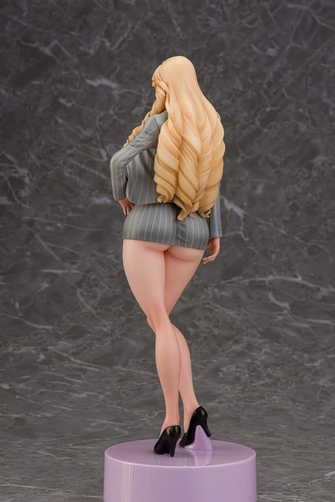 PREORDINE+ CHIUSO 10/2026 (NON CANCELLABILE) Gal Ane Shachou to Harem Office PVC Figure 1/7 Nishigori Ai (Grey Suit Ver.) 26 cm (N)