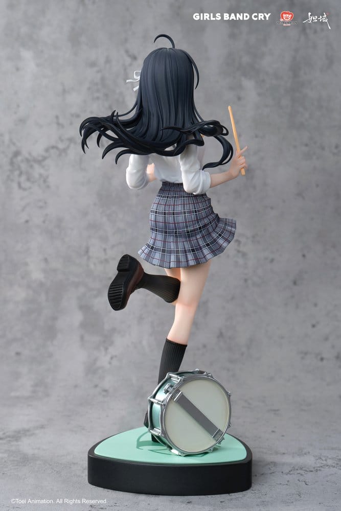 PREORDINE+ 09/2026 Girls Band Cry Natsu wo Mankitsu shite Sakebe Series No. 2 PVC Statue 1/7 Subaru Awa 26 cm
