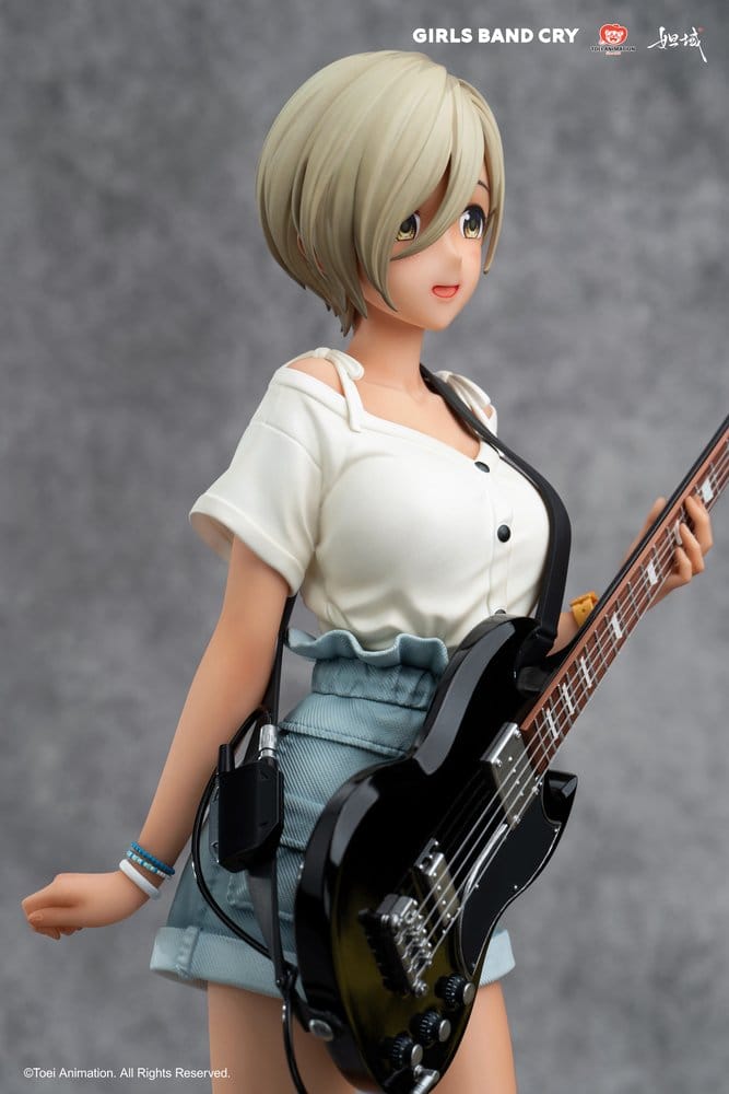 PREORDINE+ 07/2027 Girls Band Cry Natsu wo Mankitsu shite Sakebe Series No. 3 PVC Statue 1/7 Rupa 26 cm