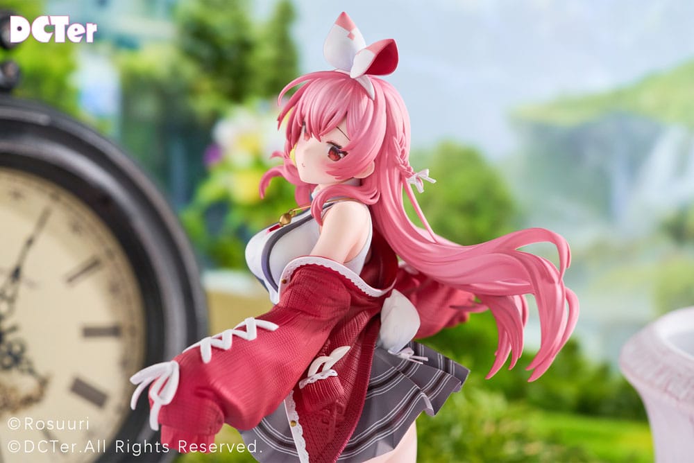 PREORDINE+ 04/2026 Rosuuri Original Character PVC Statue 1/7 White Rabbit Rosu Casual Clothes Ver. 25 cm