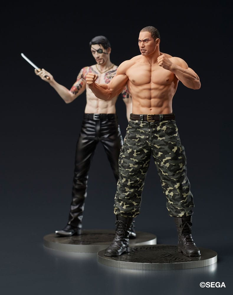 SU ORDINAZIONE Yakuza: Like a Dragon Digsta PVC Statue Taiga Saejima Battle Style Ver. 18 cm  