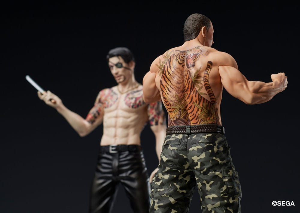 SU ORDINAZIONE Yakuza: Like a Dragon Digsta PVC Statue Taiga Saejima Battle Style Ver. 18 cm  