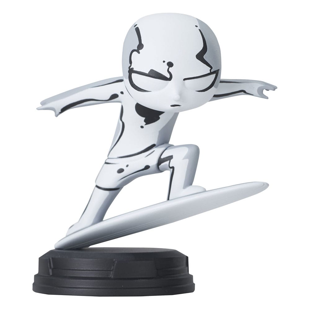PREORDINE ESAURITO Marvel Animated Statue Silver Surfer 10 cm (PREORDINE NON CANCELLABILE)