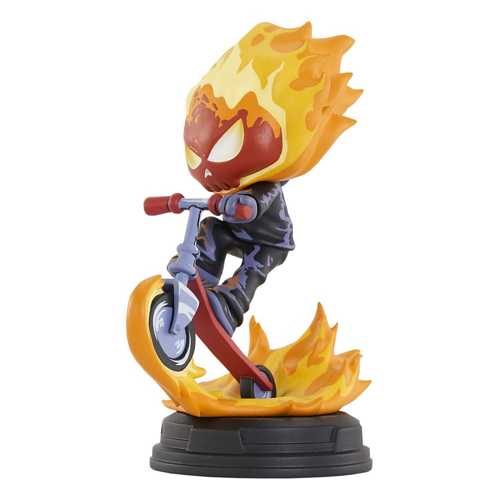 Auf Bestellung gefertigte Marvel-Animationsstatue Ghost Rider 11 cm AUSVERKAUFT