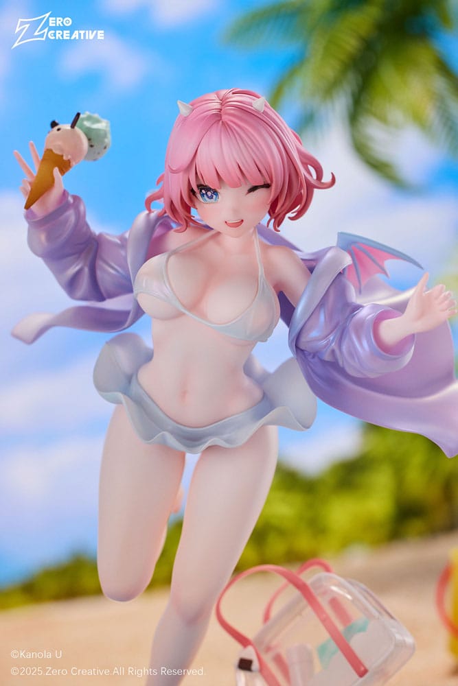 PREORDINE+ 12/2025 Original Character PVC Statue 1/7 Summer! Bikini! Cutie! 21 cm