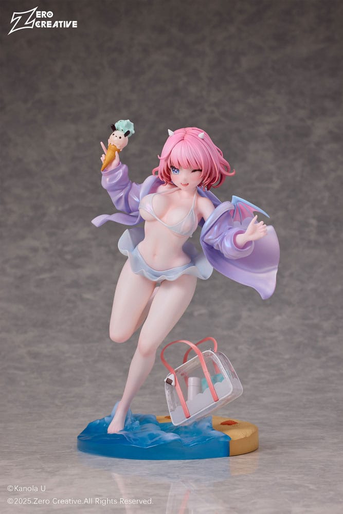 PREORDINE+ 12/2025 Original Character PVC Statue 1/7 Summer! Bikini! Cutie! 21 cm