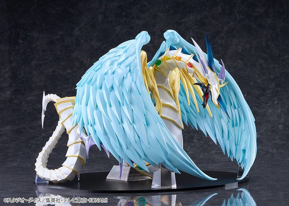 PREORDINE+ 09/2027 Yu-Gi-Oh! GX PVC Figure Rainbow Dragon 28 cm