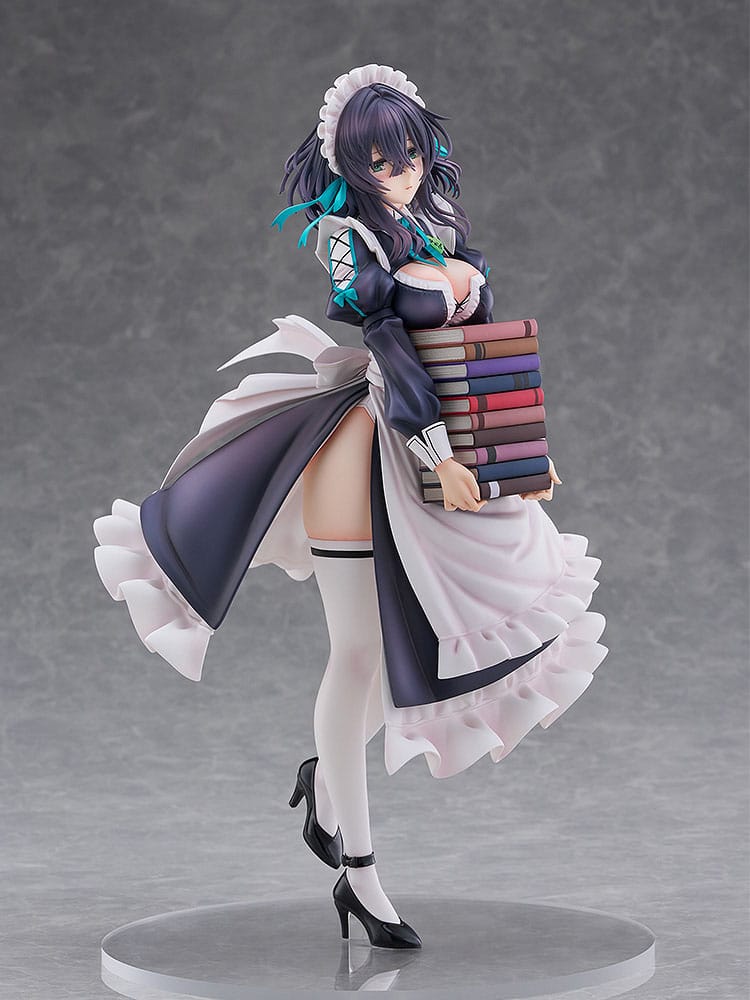 PREORDINE+ 02/2026 Original Illustration PVC Statue 1/6 Maid Maison Hanikami Kanojo Hikage Chigami Illustration by Piromizu 28 cm