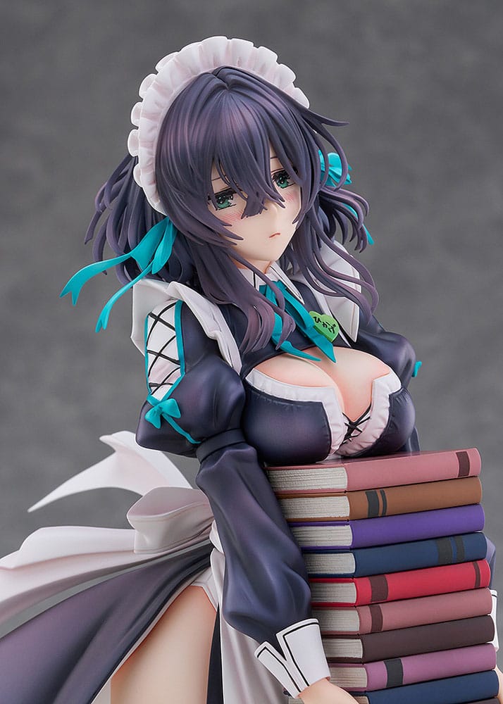 PREORDINE+ 02/2026 Original Illustration PVC Statue 1/6 Maid Maison Hanikami Kanojo Hikage Chigami Illustration by Piromizu 28 cm