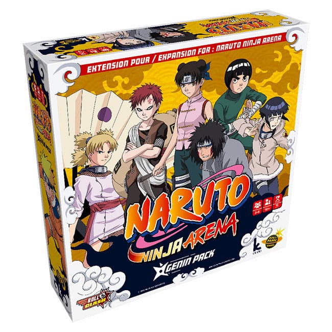 SU ORDINAZIONE Naruto Dice Game Expansion Ninja Arena: Genin Pack ESAURITO