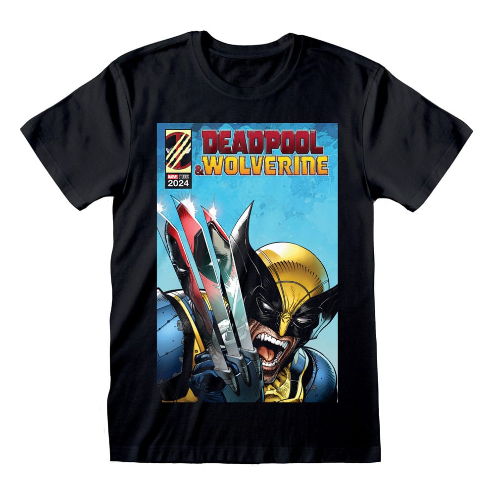 SU ORDINAZIONE Deadpool T-Shirt Wolverine Reflection Size L