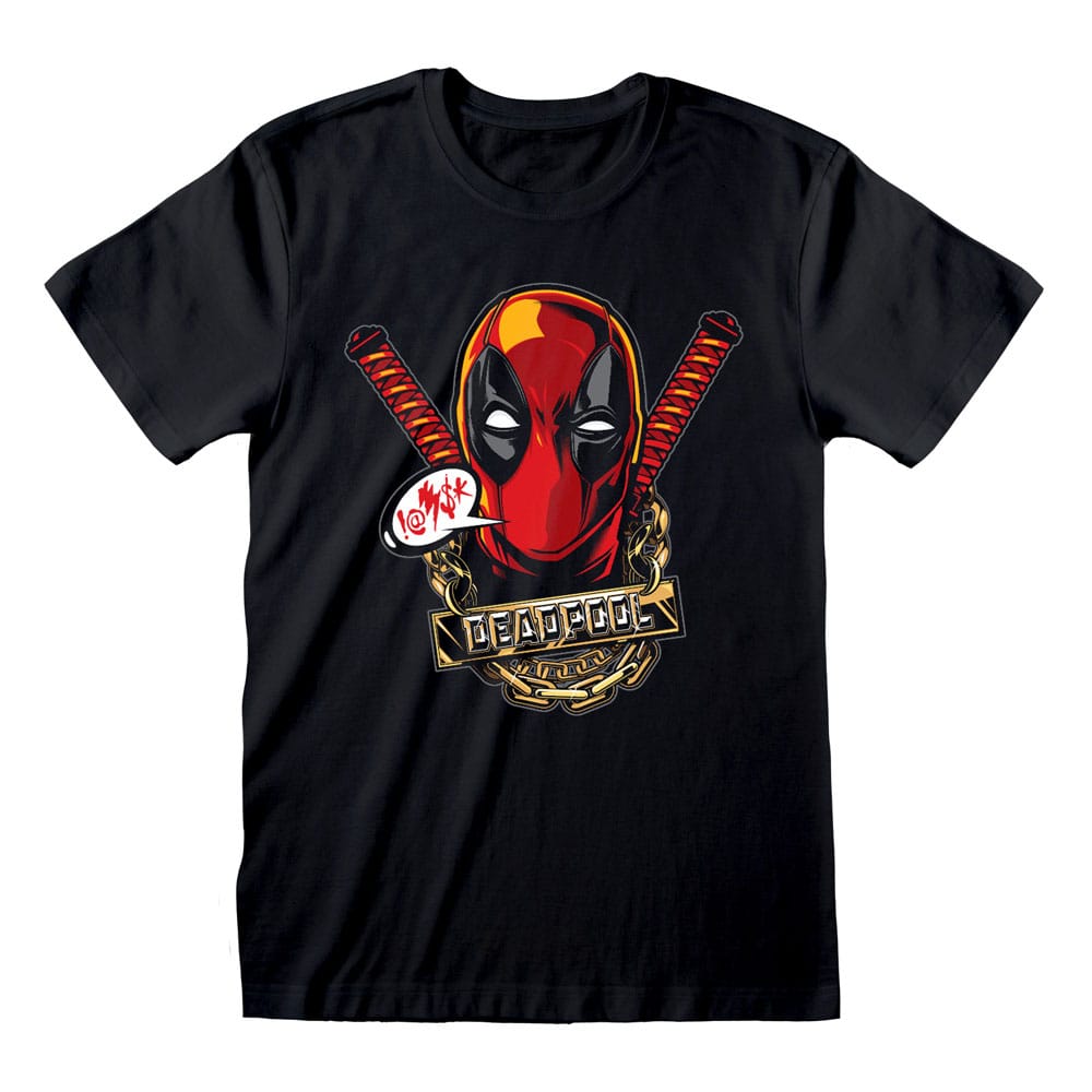 SU ORDINAZIONE Marvel T-Shirt Deadpool Gangsta Size M