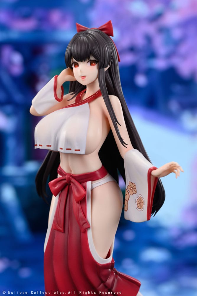 PREORDINE+ 04/2026 Original Character PVC Statue 1/7 Kasuga Miko Misaki 28 cm