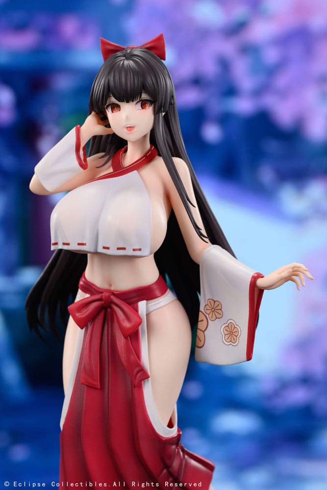 PREORDINE+ 04/2026 Original Character PVC Statue 1/7 Kasuga Miko Misaki 28 cm