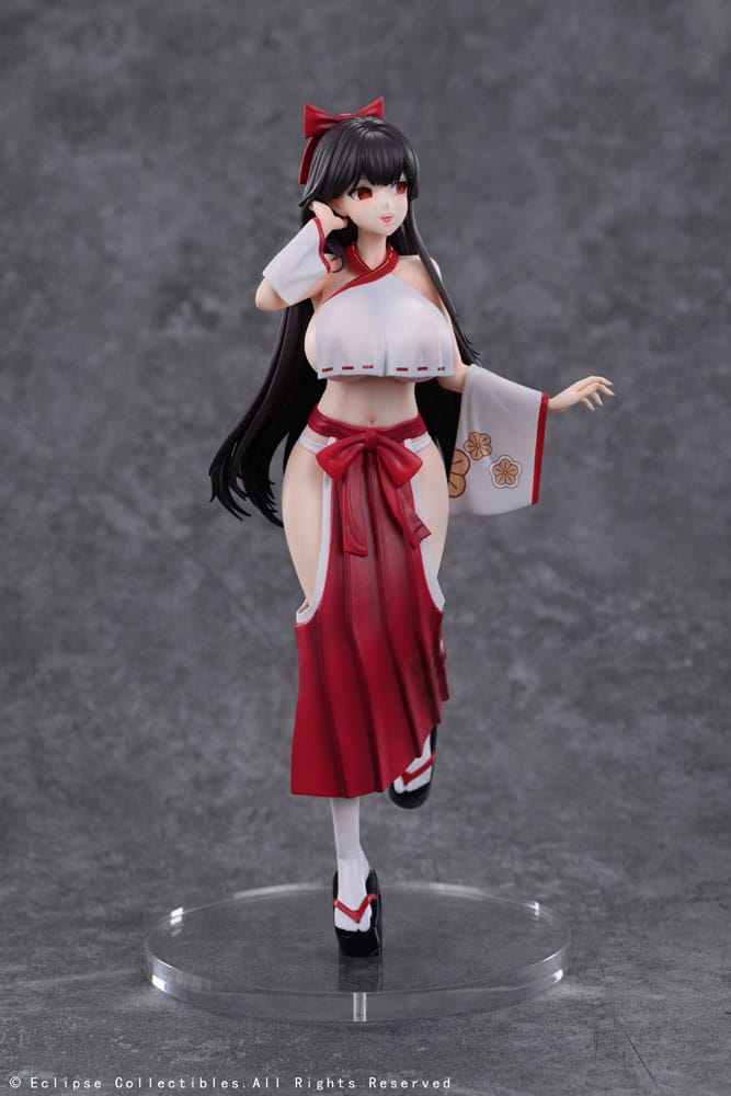 PREORDINE+ 04/2026 Original Character PVC Statue 1/7 Kasuga Miko Misaki 28 cm