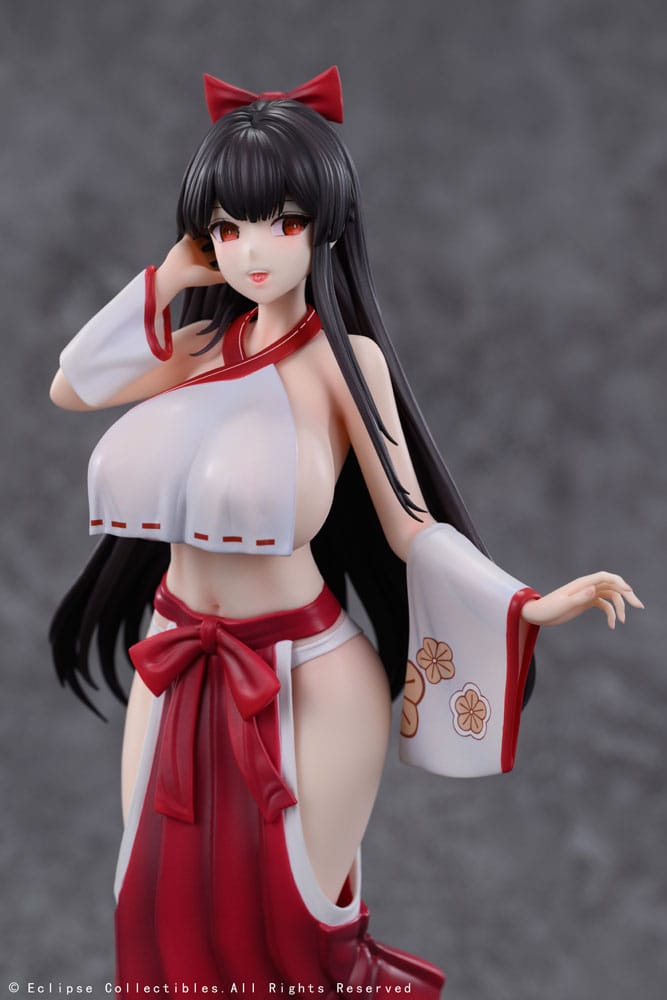 PREORDINE+ 04/2026 Original Character PVC Statue 1/7 Kasuga Miko Misaki 28 cm