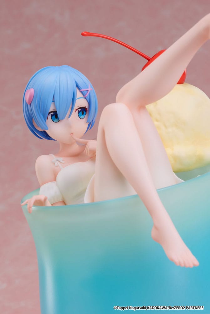 PREORDINE 09/2025 Re:Zero Starting Life in another World PVC Statue 1/7 Rem Cream Soda Ver. 21 cm (PREORDINE NON CANCELLABILE)