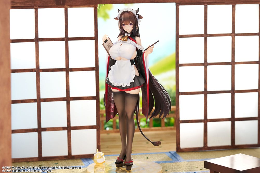 PREORDINE 10/2026 Azur Lane PVC Statue 1/7 Kashino Tsumazuki Trouble Maid Ver. 26 cm (PREORDINE NON CANCELLABILE)