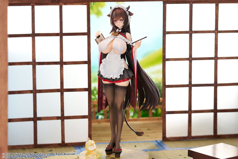 PREORDINE 10/2026 Azur Lane PVC Statue 1/7 Kashino Tsumazuki Trouble Maid Ver. 26 cm (PREORDINE NON CANCELLABILE)