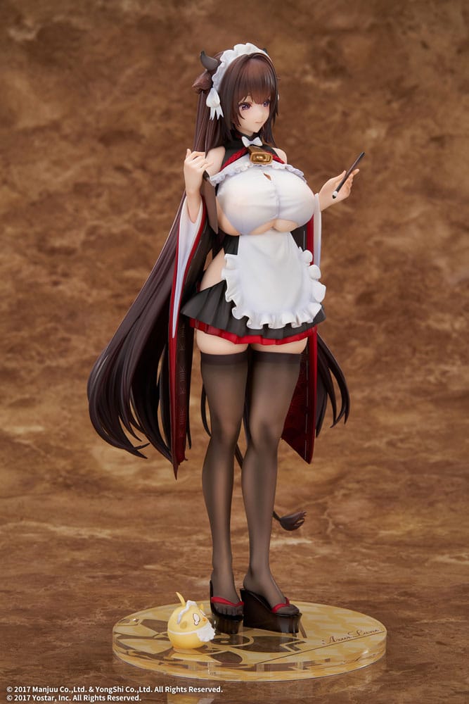 PREORDINE 10/2026 Azur Lane PVC Statue 1/7 Kashino Tsumazuki Trouble Maid Ver. 26 cm (PREORDINE NON CANCELLABILE)