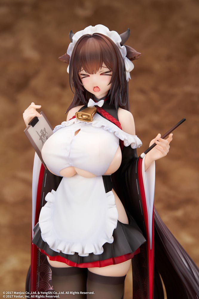PREORDINE 10/2026 Azur Lane PVC Statue 1/7 Kashino Tsumazuki Trouble Maid Ver. 26 cm (PREORDINE NON CANCELLABILE)