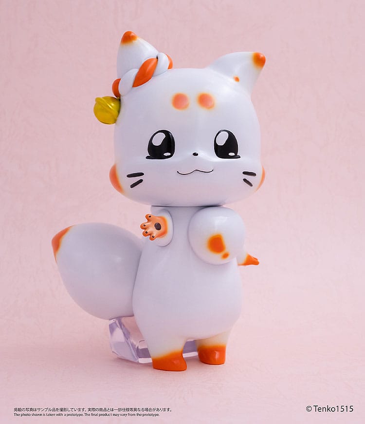 PREORDINE+ CHIUSO 10/2025 Little Fox with Two Tails Vinyl Figure Chibi Creature Tenko 15 cm
