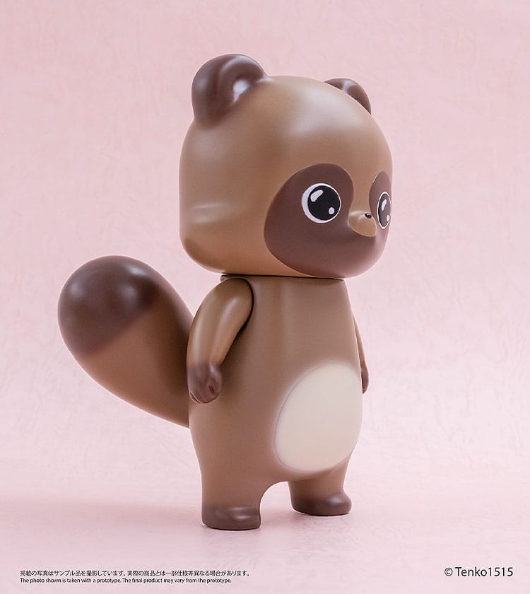 PREORDINE+ CHIUSO 10/2025 Little Fox with Two Tails Vinyl Figure Chibi Creature Ponkichi 15 cm