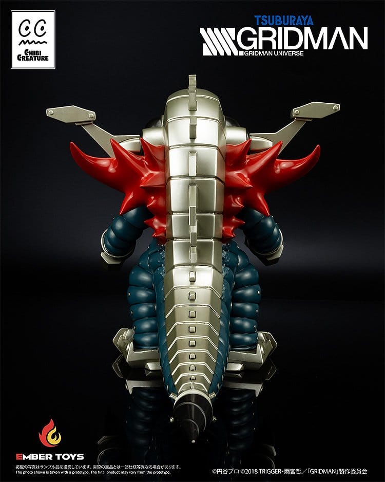 PREORDINE+ CHIUSO 09/2026 SSSS. Gridman Vinyl Figure Chibi Creature Mecha Ghoulghilas the Revenge Kaiju 14 cm
