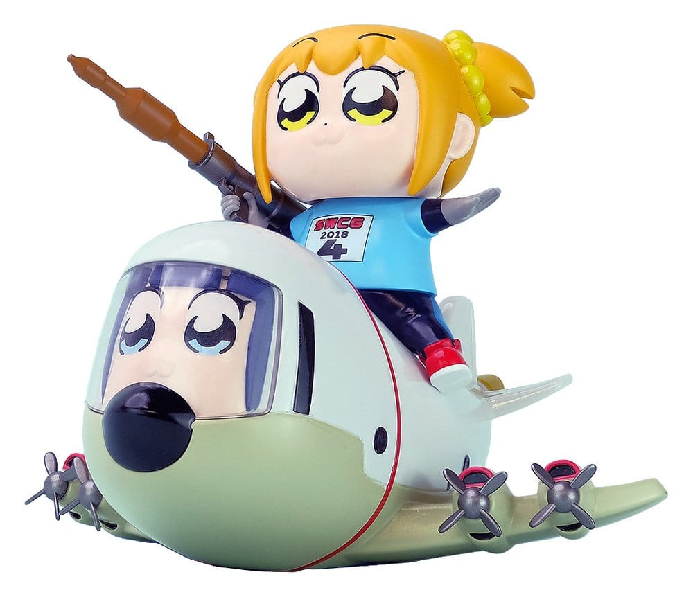 PREORDINE+ 04/2027 Pop Team Epic Chibi Creature Vinyl Figures 2-Pack POPUKO & PIPIMI: Skeleton Competition Ver.