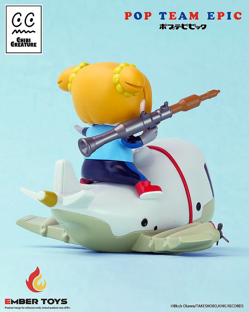 PREORDINE+ 04/2027 Pop Team Epic Chibi Creature Vinyl Figures 2-Pack POPUKO & PIPIMI: Skeleton Competition Ver.