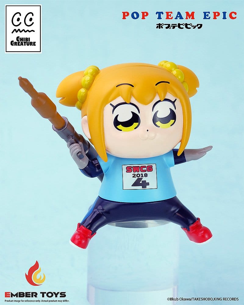 PREORDINE+ 04/2027 Pop Team Epic Chibi Creature Vinyl Figures 2-Pack POPUKO & PIPIMI: Skeleton Competition Ver.