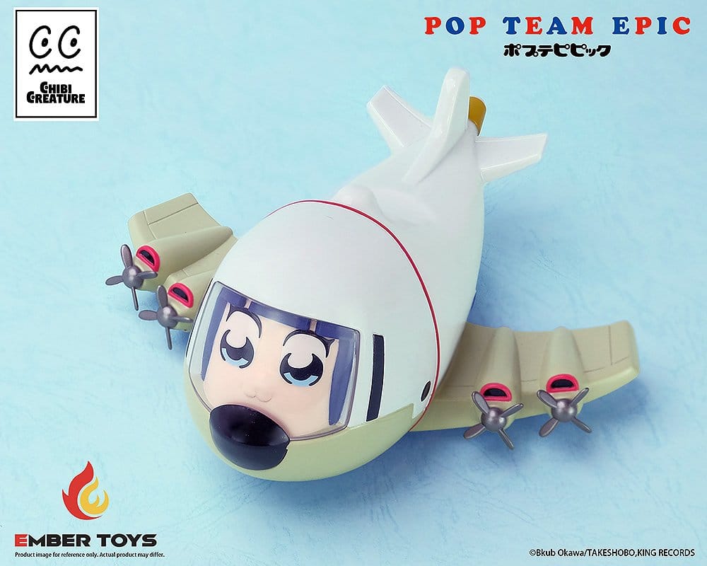 PREORDINE+ 04/2027 Pop Team Epic Chibi Creature Vinyl Figures 2-Pack POPUKO & PIPIMI: Skeleton Competition Ver.