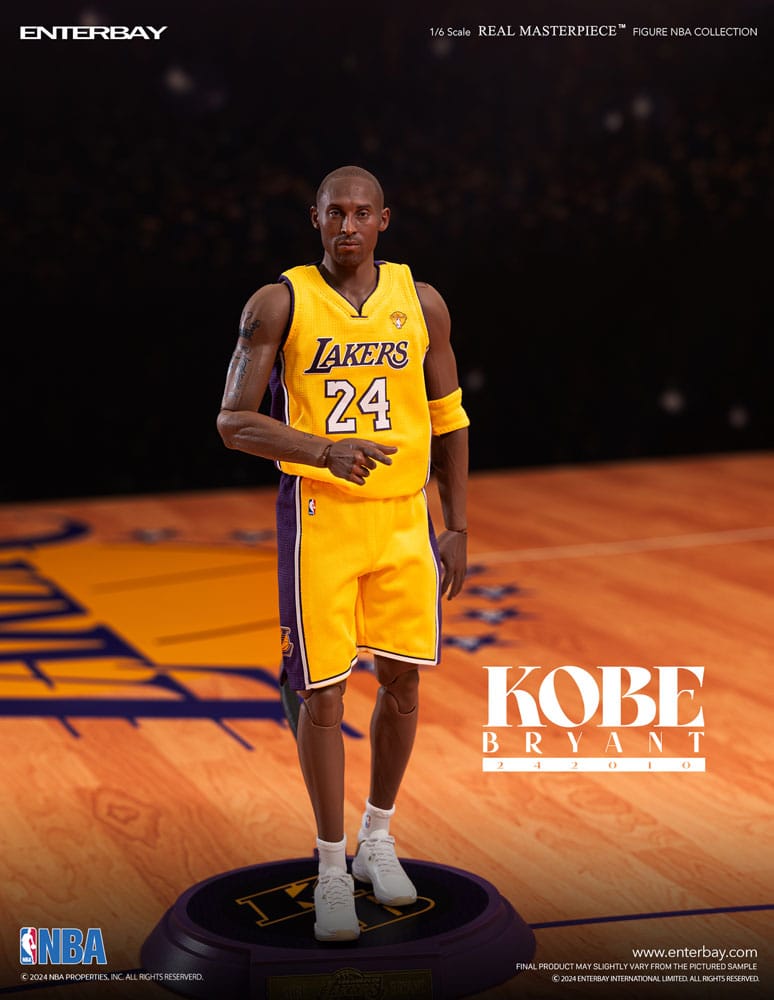 SU ORDINAZIONE NBA Collection Real Masterpiece Actionfigur 1/6 Kobe Bryant 242010 Limited Edtition 30 cm