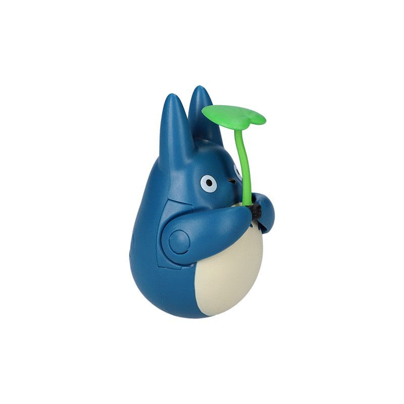 SU ORDINAZIONE My Neighbor Totoro Round Bottomed Figurine Mid Totoro with leaf 6 cm