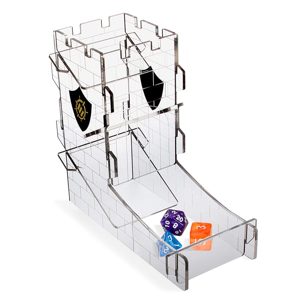 SU ORDINAZIONE Enhance Tabletop Series Dice Tower Clear