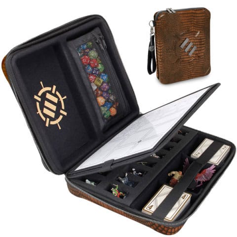 SU ORDINAZIONE Enhance RPG Series Collector's Edition Organizer Case Brown *PREZZO SPECIALE*