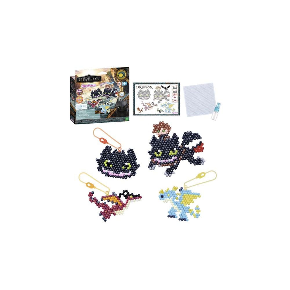 🧪 LAB | SU ORDINAZIONE How To Train Your Dragon Aquabeads Craft kit key ring