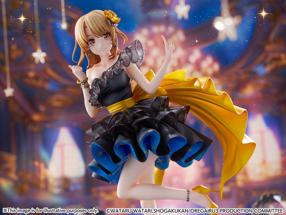 PREORDINE+ 12/2026 My Youth Romantic Comedy Is Wrong As I Expected. Final SHIBUYA SCRAMBLE FIGURE PVC Statue 1/7 Iroha Isshiki Starry Dress Ver. 24 cm