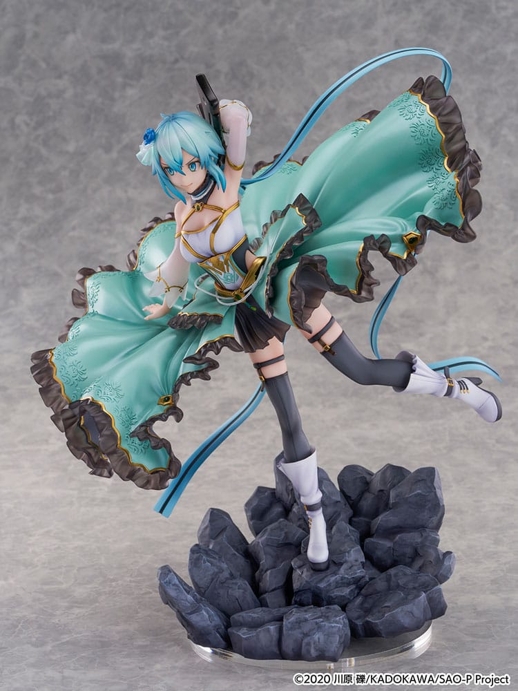 PREORDINE 07/2025 Sword Art Online SHIBUYA SCRAMBLE FIGURE Statue 1/7 Sinon Crystal Dress Ver. 29 cm (PREORDINE NON CANCELLABILE)