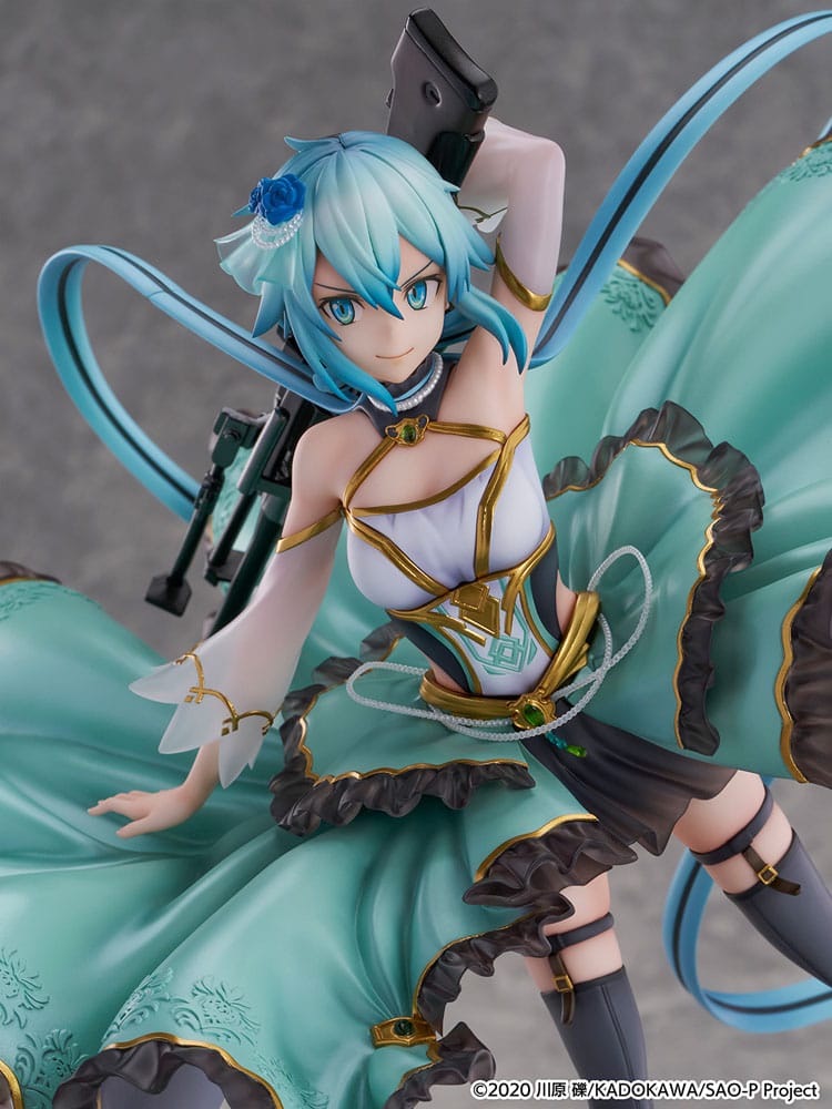 PREORDINE 07/2025 Sword Art Online SHIBUYA SCRAMBLE FIGURE Statue 1/7 Sinon Crystal Dress Ver. 29 cm (PREORDINE NON CANCELLABILE)