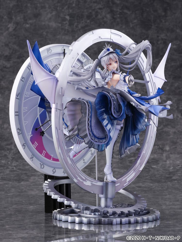 PREORDINE ESAURITO Date A Bullet SHIBUYA SCRAMBLE FIGURE PVC Statue 1/7 The White Queen -Royal Blue Sapphire Dress Ver. 33 cm (PREORDINE NON CANCELLABILE)