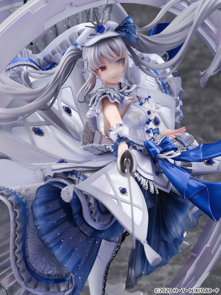 PREORDINE ESAURITO Date A Bullet SHIBUYA SCRAMBLE FIGURE PVC Statue 1/7 The White Queen -Royal Blue Sapphire Dress Ver. 33 cm (PREORDINE NON CANCELLABILE)