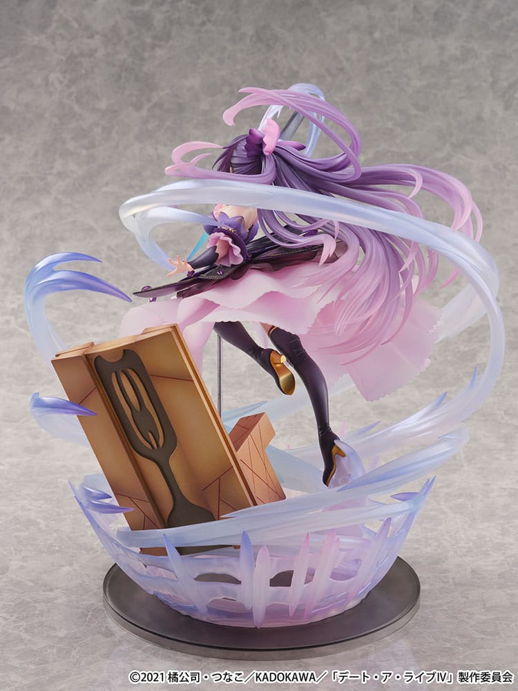 SU ORDINAZIONE Date A Live IV SHIBUYA SCRAMBLE FIGURE PVC Statue 1/6 Tohka Yatogami Princess Amethyst Dress Ver. 32 cm