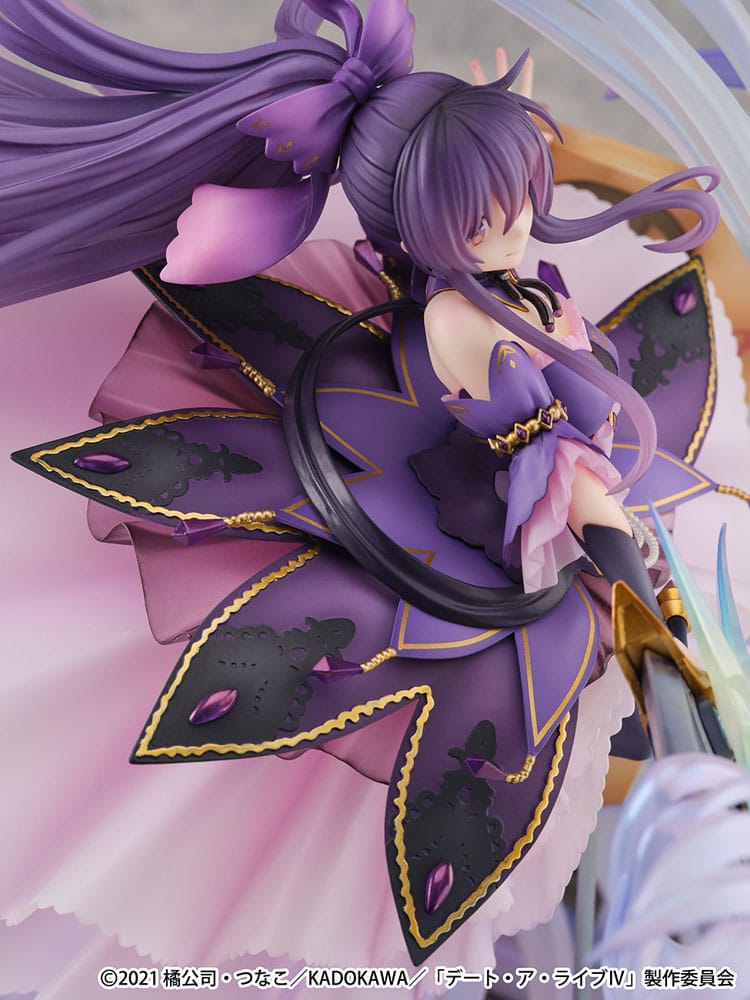 SU ORDINAZIONE Date A Live IV SHIBUYA SCRAMBLE FIGURE PVC Statue 1/6 Tohka Yatogami Princess Amethyst Dress Ver. 32 cm