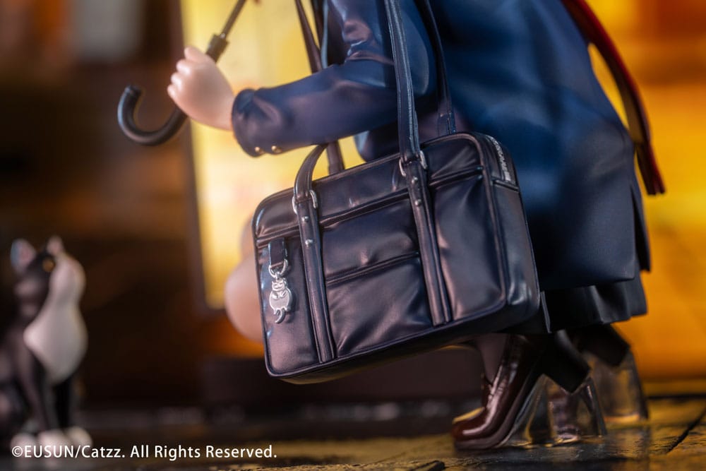 SU ORDINAZIONE Original Character Statue 1/7 Rainy Day - Meeting Illustrated by Catzz 16 cm     