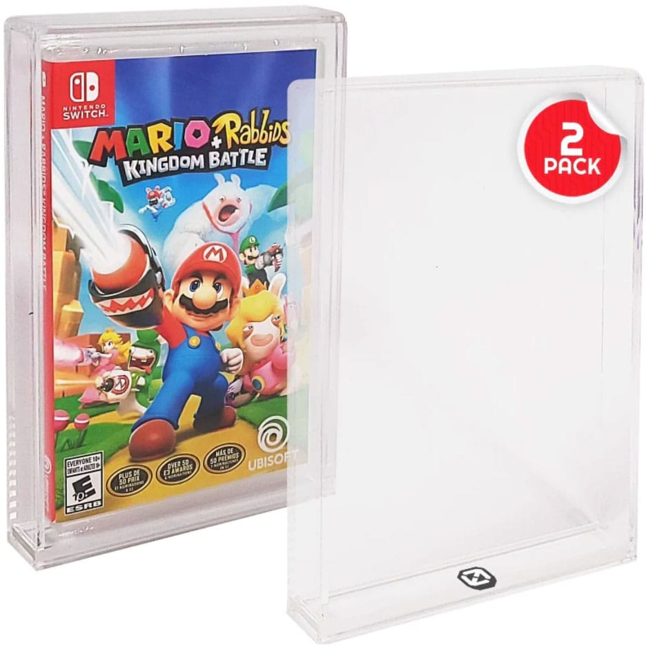 SU ORDINAZIONE Acrylic Case 2-Pack for Nintendo Switch Games *PREZZO SPECIALE* ESAURITO
