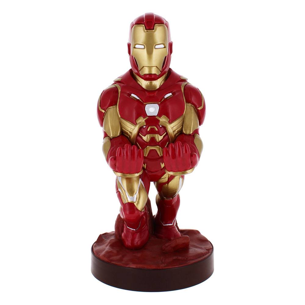 SU ORDINAZIONE Marvel Comics Cable Guys Charging Stand Iron Man 20 cm *PREZZO SPECIALE* ESAURITO