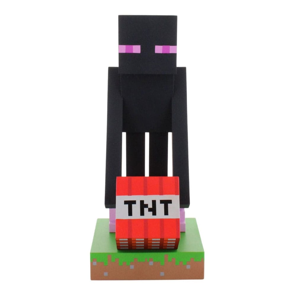 AUF BESTELLUNG Minecraft Enderman Cable Guys Controllerhalter und Telefonständer 22cm
