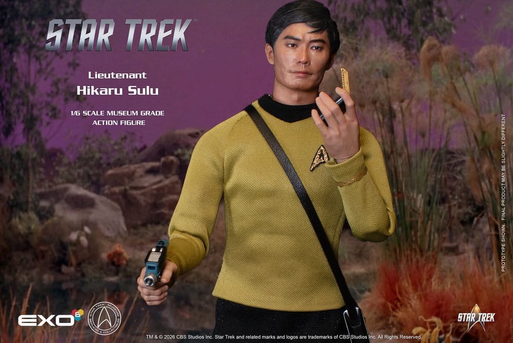 🧪 LAB | PREORDINE+ 06/2027 Star Trek: The Original Series Action Figure 1/6 Lt. Sulu 30 cm