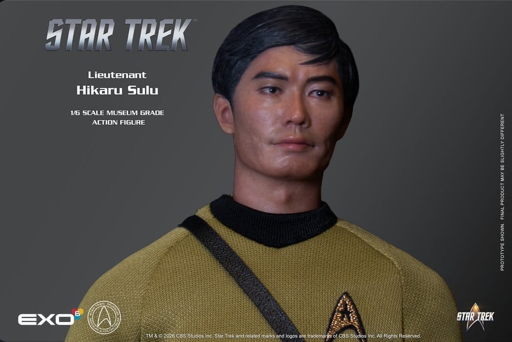 🧪 LAB | PREORDINE+ 06/2027 Star Trek: The Original Series Action Figure 1/6 Lt. Sulu 30 cm
